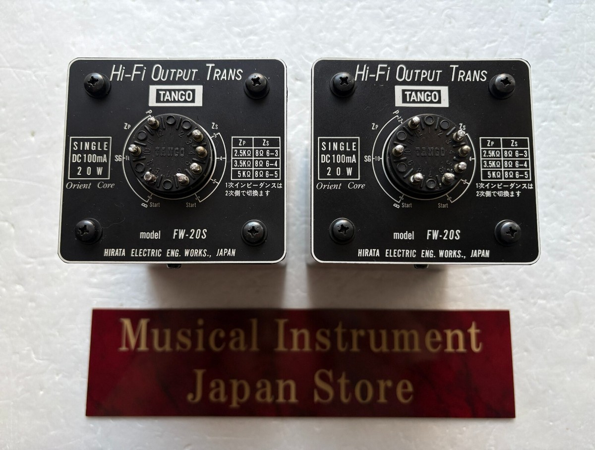 Tango FW-20S Hi-Fi Output Transformer Pair Set Used from Japan | eBay