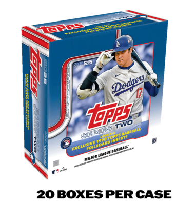 2025 TOPPS SERIES 2 MEGA BOX MLB BASEBALL 20-BOX CASE Brand New