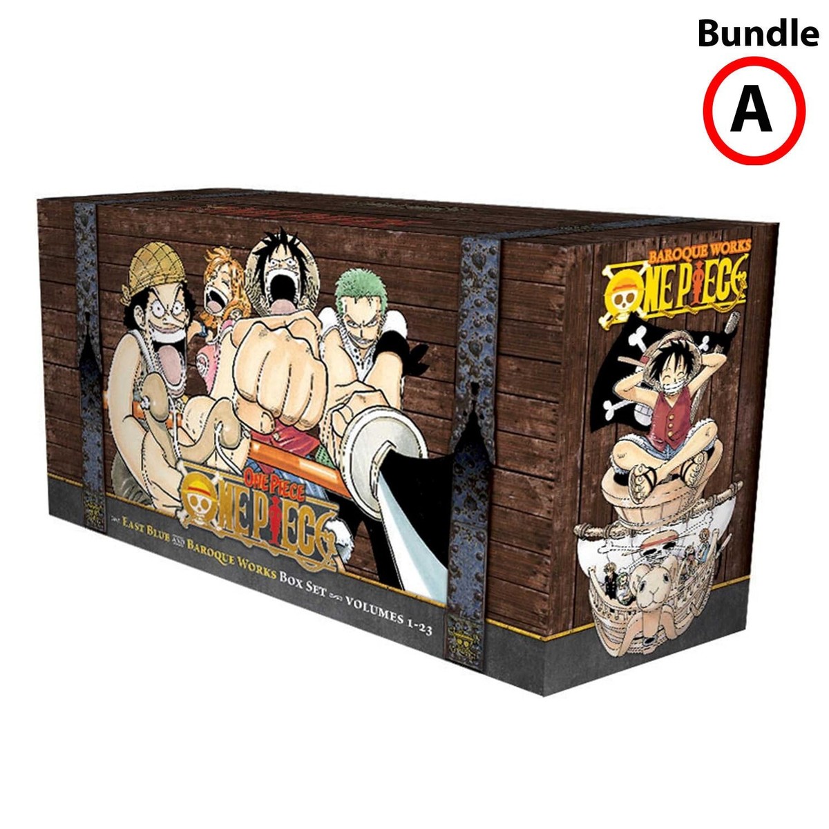 One Piece Box Set 1, 2, 3, 4 by Eiichiro Oda | Variation Listing