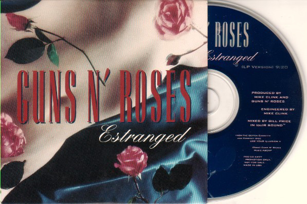 Guns N' Roses Estranged 1993 CD Single Collectible VG 