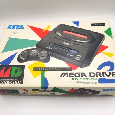 SEGA MEGA DRIVE 2 Console Japanese NTSC-J tested Original box