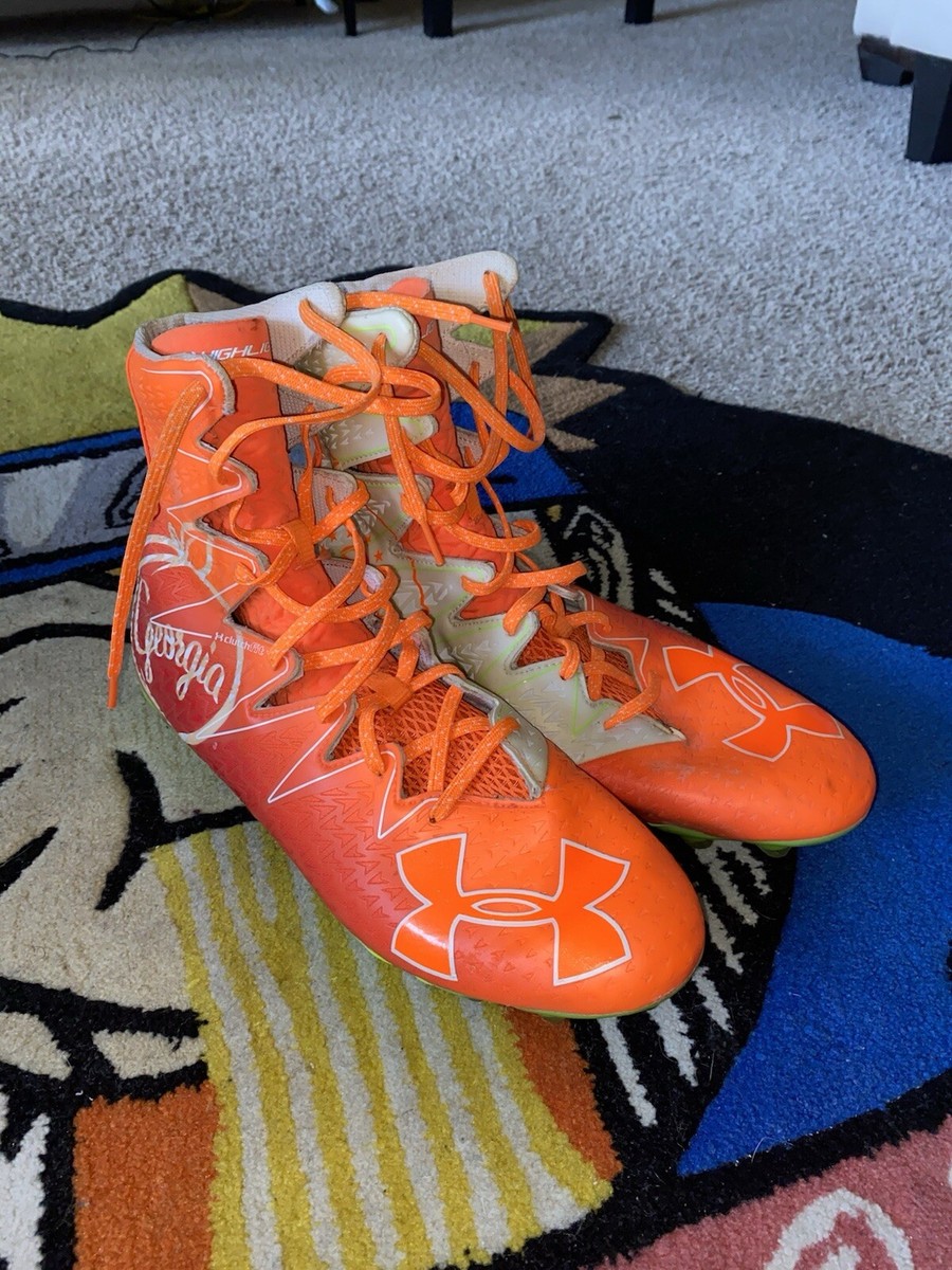 Under Armour Highlight MC LE Georgia Peach Men's Size 15 Orange