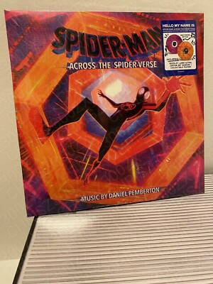 Spider-Man Across the Spider-Verse Vinyl Record Soundtrack 2 LP