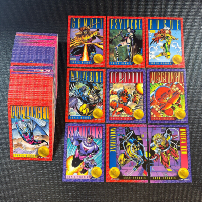 1993 SkyBox Marvel X-Men: Series 2 - Complete 100 Card Set | eBay