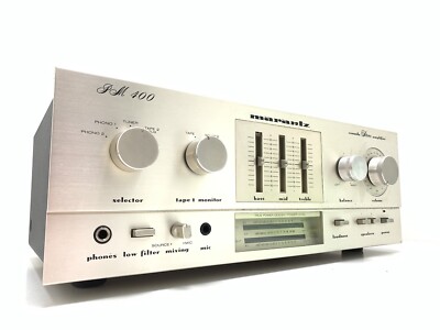 Marantz PM-400 Console Stereo Amplifier 72 Watts RMS Vintage 1980