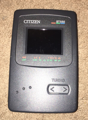 Vintage Citizen ST555 Handheld Color 2.2
