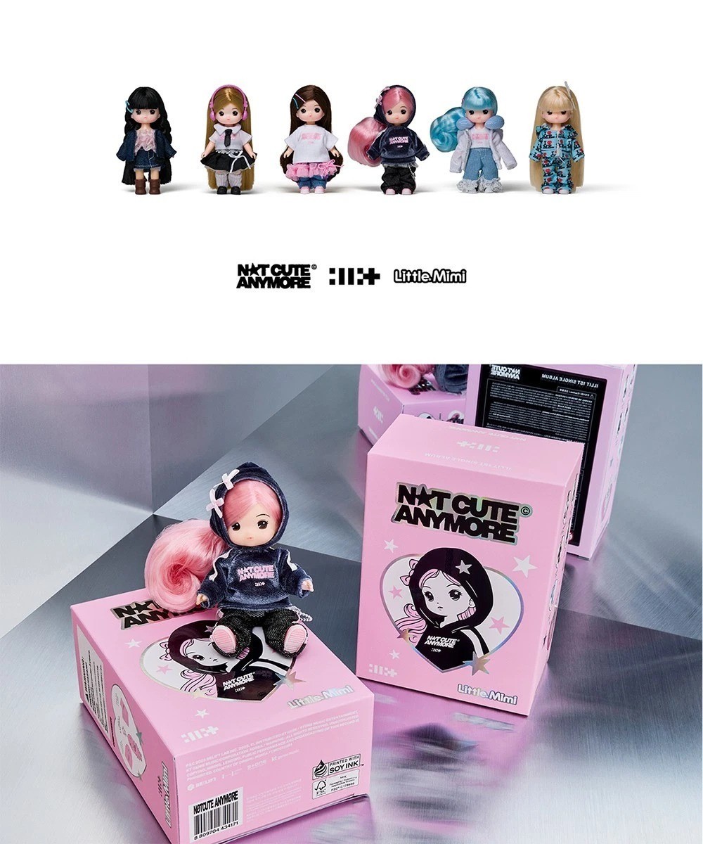 ILLIT [NOT CUTE ANYMORE] 1st Single Album LITTLE MIMI Ver/Doll+5