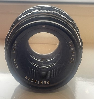 Pentacon Auto MC 50mm F1.8 M42 Screw Mount Lens | eBay