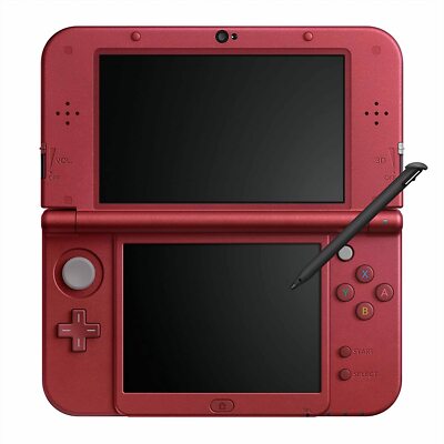 New Nintendo 3DS LL Metallic Red Region Japan 4902370529883 | eBay UK