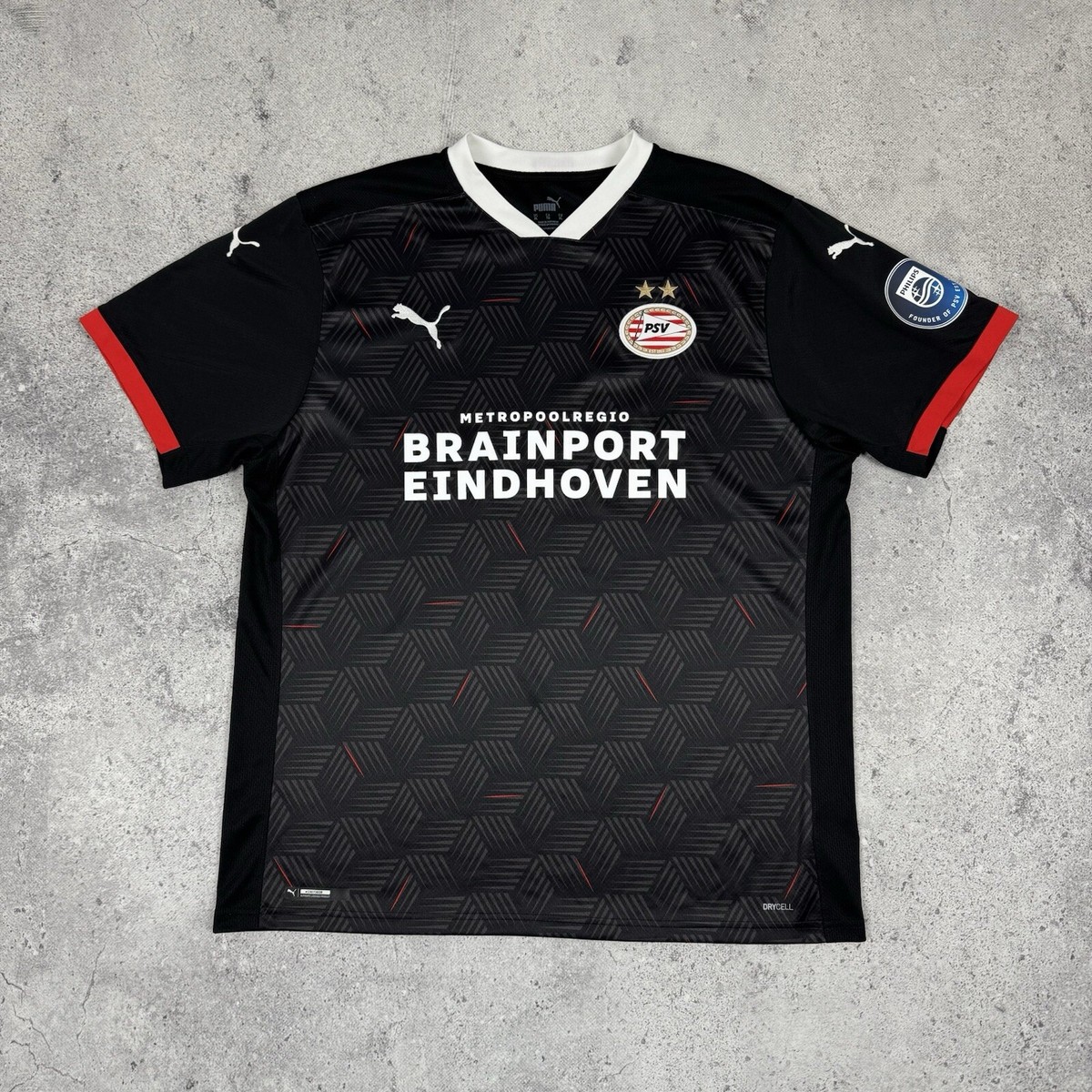 PSV Eindhoven 2020 2021 Third Football Shirt Soccer Jersey Black
