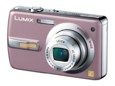 Panasonic Digital Camera LUMIX FX50 7.2 MP Pink DMC-FX50-P