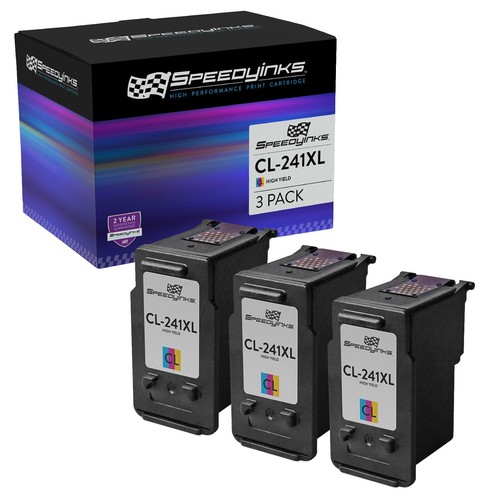 Genuine Canon Ink Cartridge Set: BC-346 Tri-Color + BC-345 Black