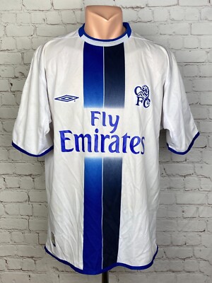 Football shirt soccer FC Chelsea Blues Away 2003/2004/2005 Umbro