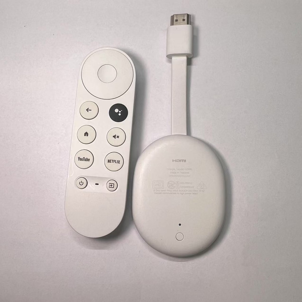 Google Chromecast with Google TV 4K - Snow Freeshipping | eBay