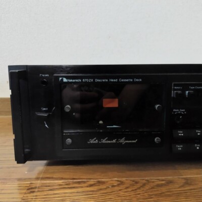 Nakamichi 670 ZX 3-Head Auto Azimuth Cassette Deck | Fully Working