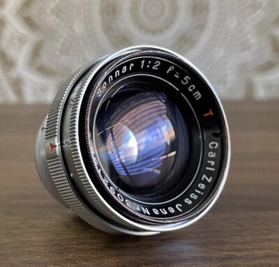 Carl Zeiss Jena T Sonnar 5cm (50mm) f2 Lens, Contax Nikon S Mount