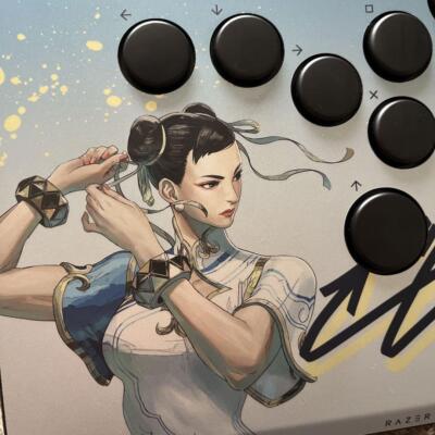RAZER KITSUNE STREET FIGHTER CHUN-LI EDITION Optical Arcade