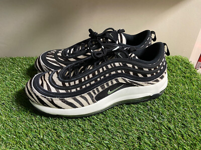Nike Air Max 97 G NRG Golf Shoes Zebra Fur Black Sail DH1313-001
