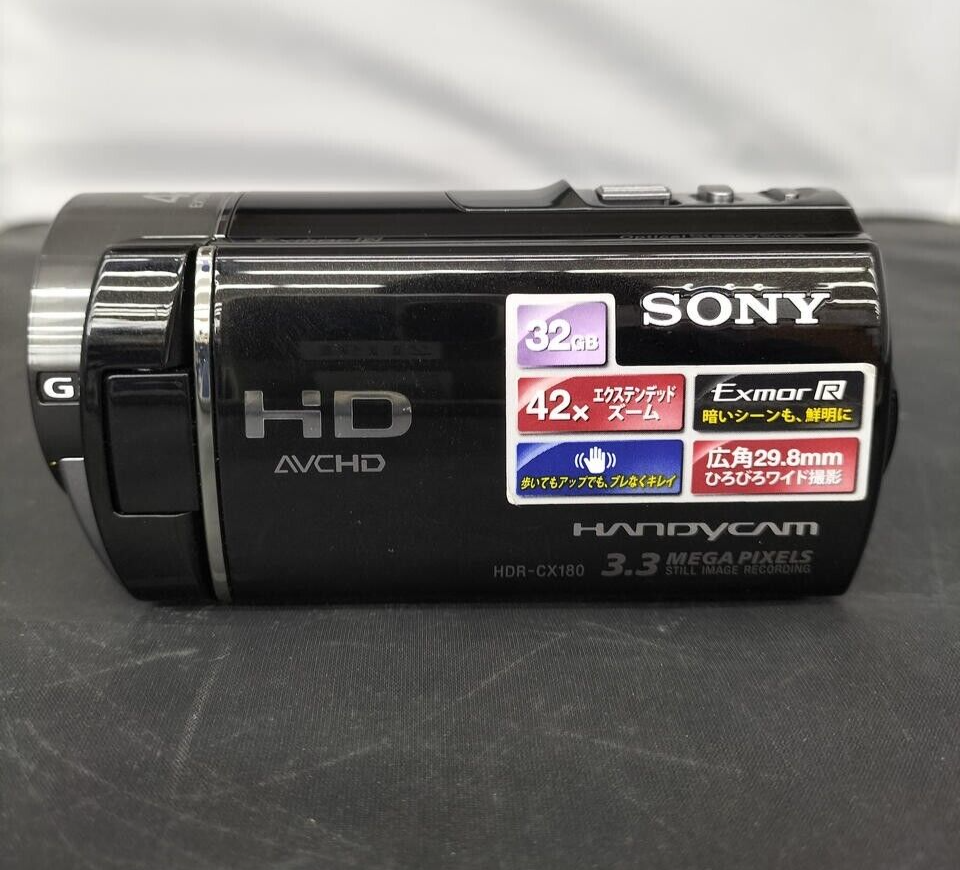 Sony HDR-CX180 HDR-CX Series HandyCam HD Digital Video Camera
