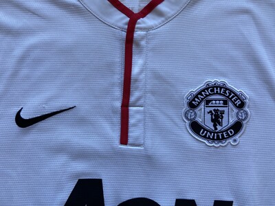 MANCHESTER UNITED 2012 2014 AWAY SHIRT JERSEY NIKE 479281-105 sz M