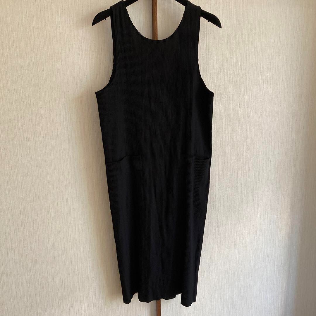 ISSEY MIYAKE im product Pleats Apron dress one piece color black