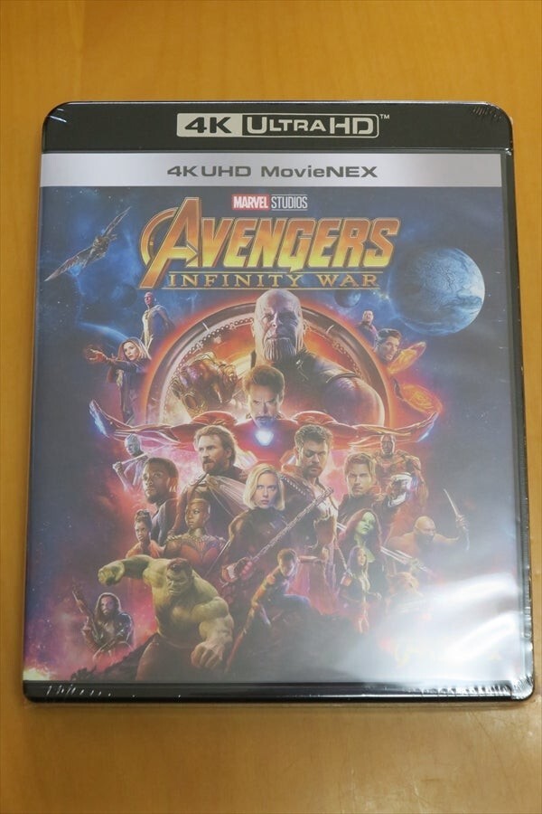 Avengers Infinity War 4K Ultra Hd+3D+Blu-Ray+Digital Copy+Movienex