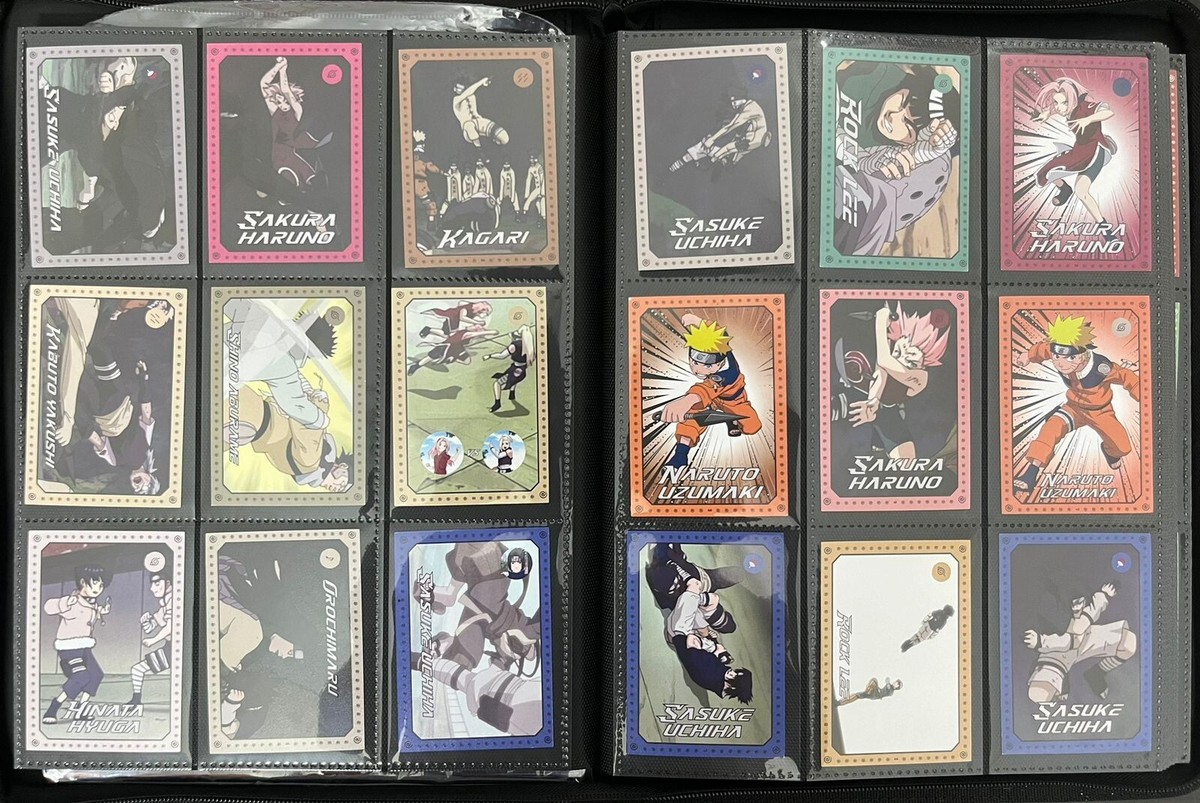 Topps india Animax Naruto 1st edition Complete master set