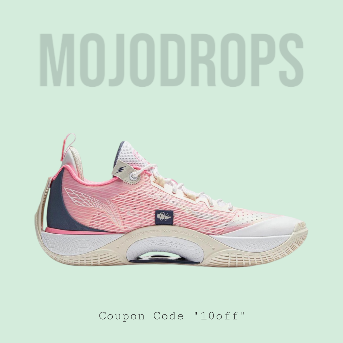 Li Ning Way of Wade Shadow 5 V2 Pink Butterfly ABPU009-6 | eBay