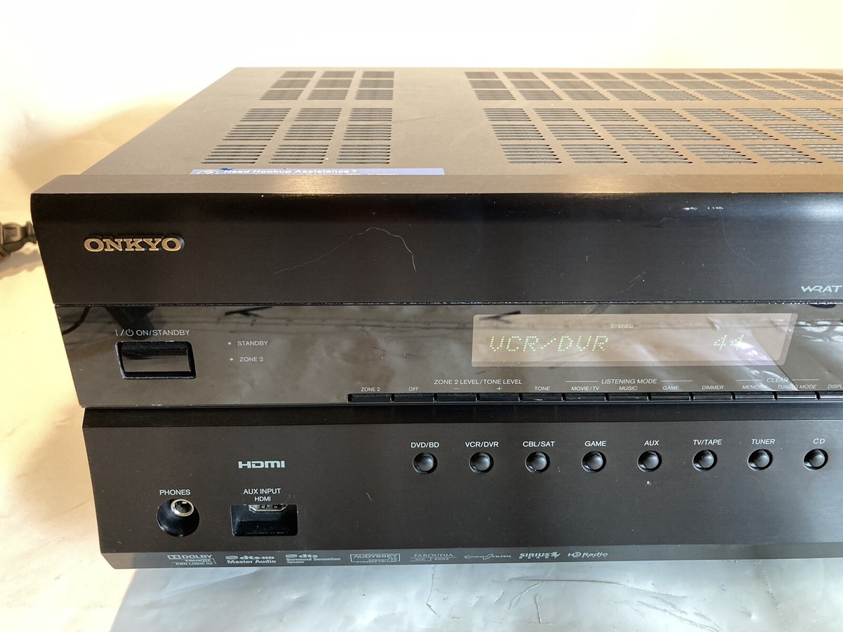 Onkyo TX-SR607 7.2 Channel 210 Watt Stereo Receiver HDMI For Parts