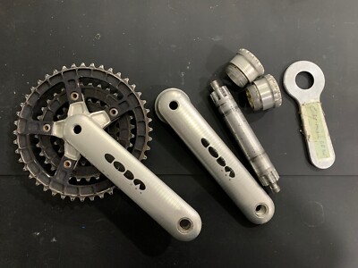 Cannondale Coda Magic Crankset Complete- 175 mm - 44/32/22 - Nice