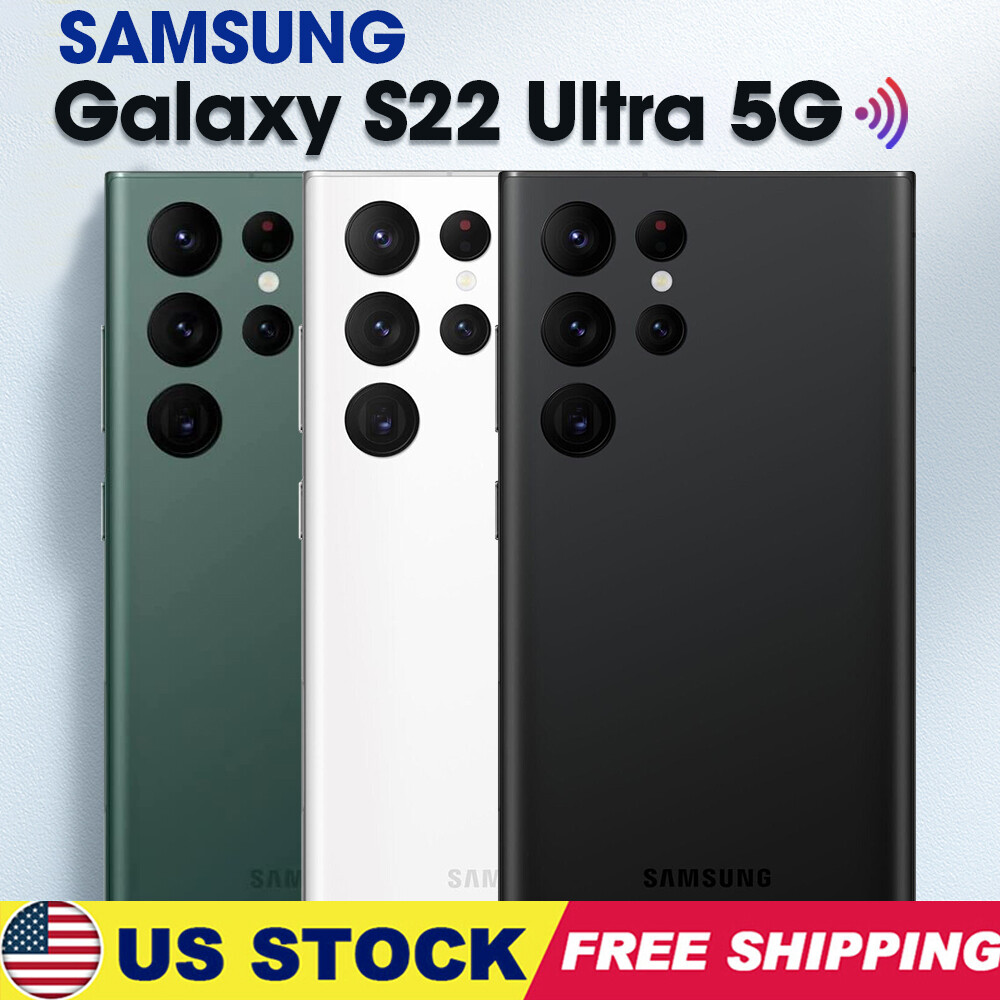 SAMSUNG GALAXY S22 ULTRA 5G S908U1 128GB│256GB │512GB (FACTORY
