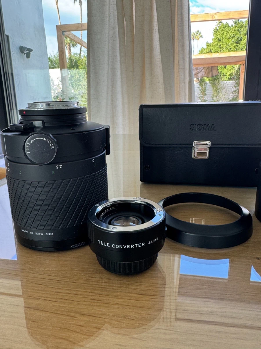 Sigma f/8 Camera Lenses 600mm Focal for sale | eBay