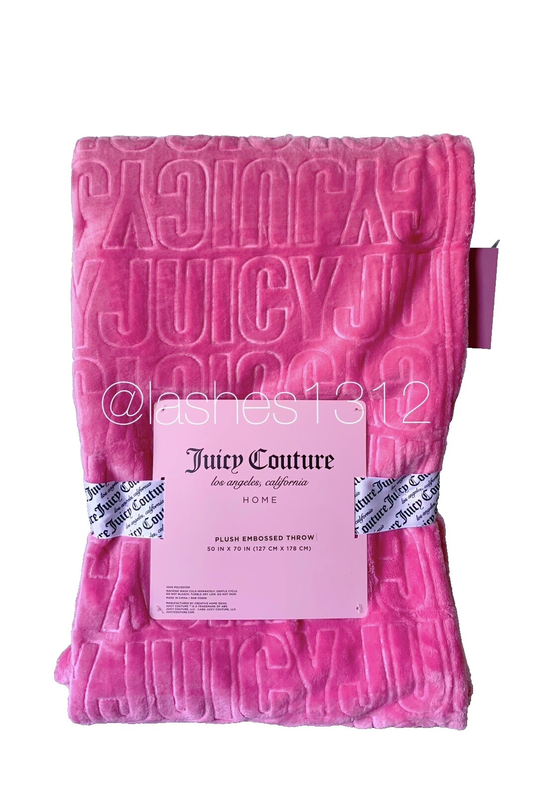Juicy Couture Blanket | eBay