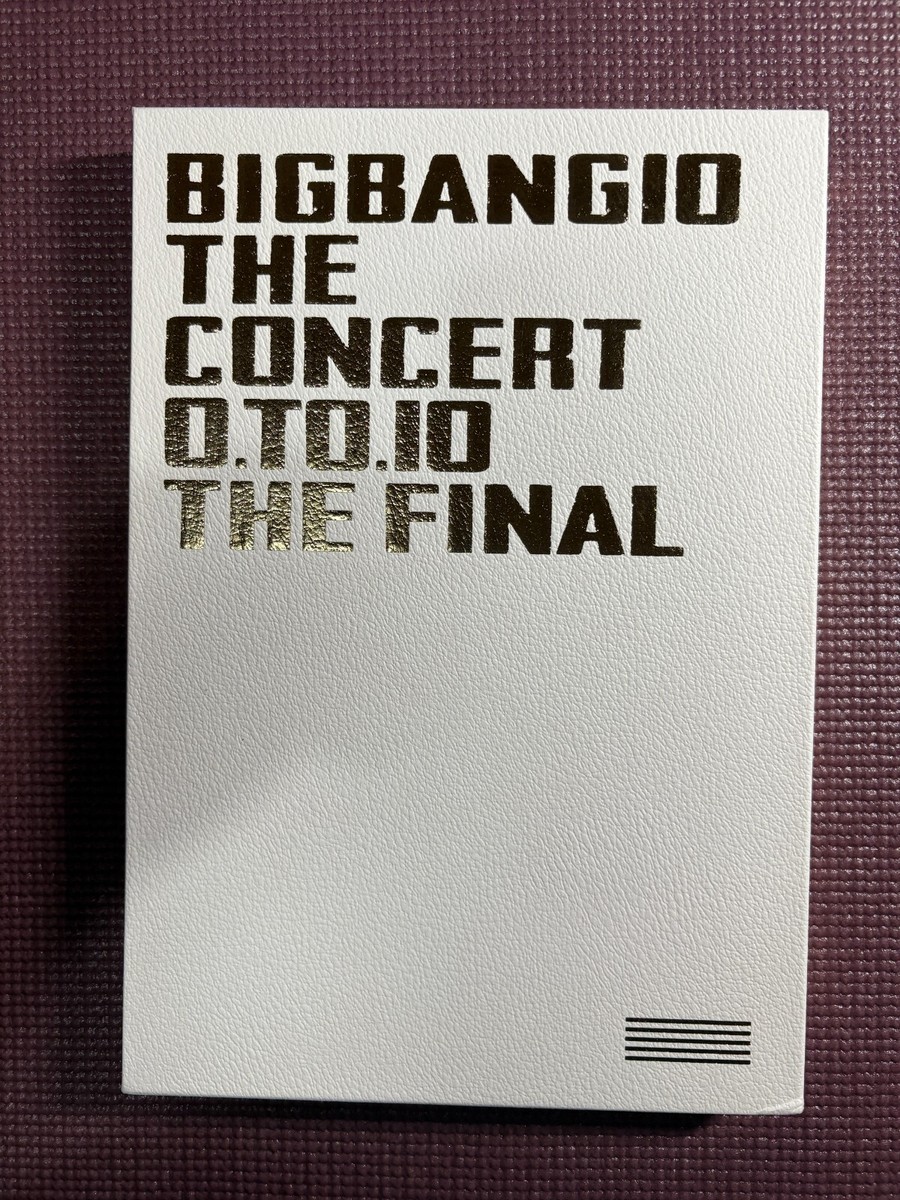 BIGBANG 10 THE CONCERT 0.TO.10 THE FINAL DELUXE EDITION CD/DVD