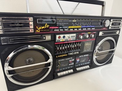 Lasonic TRC-975 Radio Boombox - Black for sale online | eBay