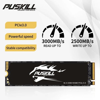 PUSKILL SSD NVMe M.2 Internal Solid State Drive Disk | eBay