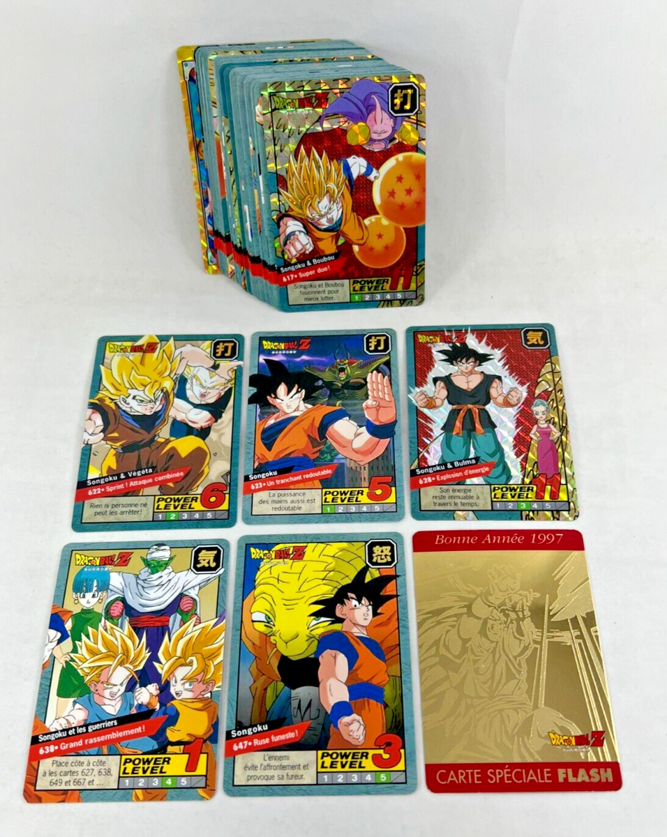 DRAGON BALL Z Carddass 1996 Complete PART 15 Card Set LE GRAND