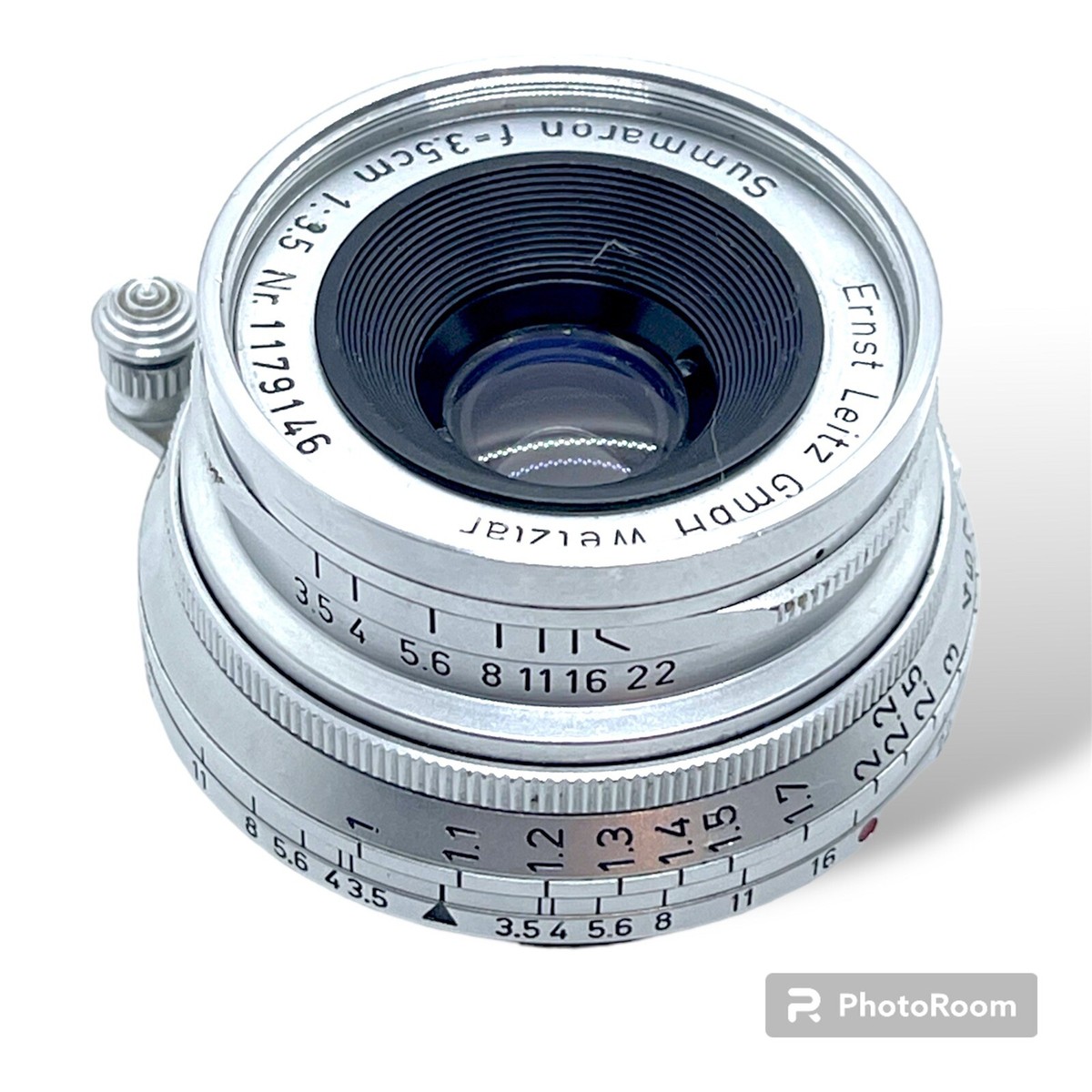 Leica Summaron 35mm 3.5cm f3.5 Wide Angle M Mount Prime Lens Clean