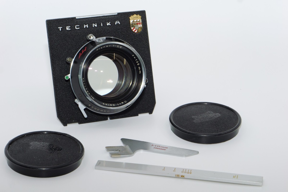 Carl Zeiss Planar 135mm f3.5 Linhof Technika Large Format 4x5 Lens