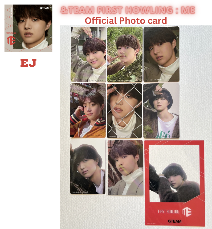 &TEAM EJ - First Howling : ME - Japan first maxi sinngle Photo