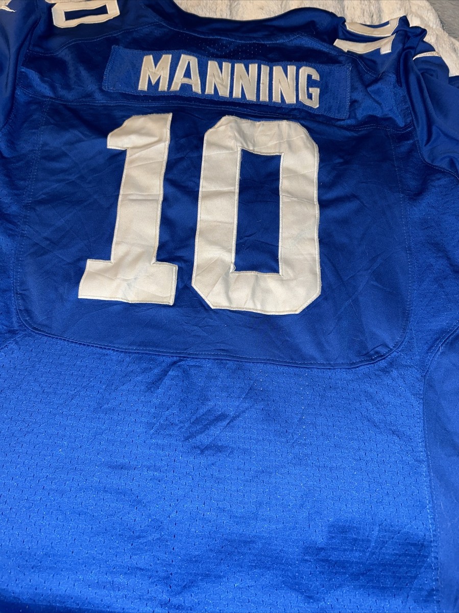 Nike NFL New York giants # 10 Manning Jersey Size ?XL See Pictures