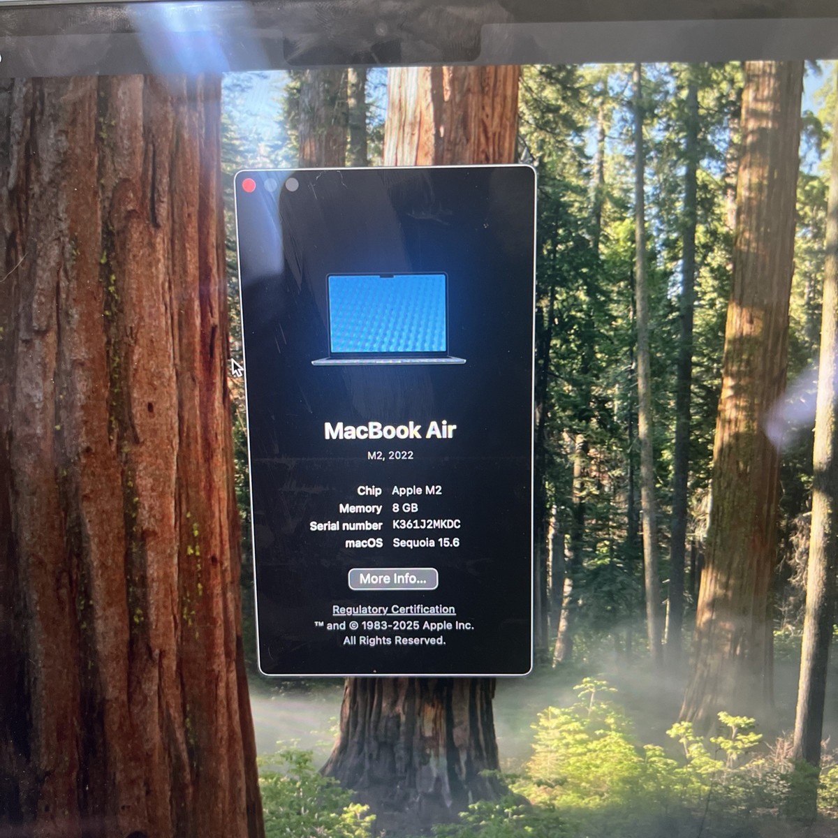 2022 Apple MacBook Air 13.6