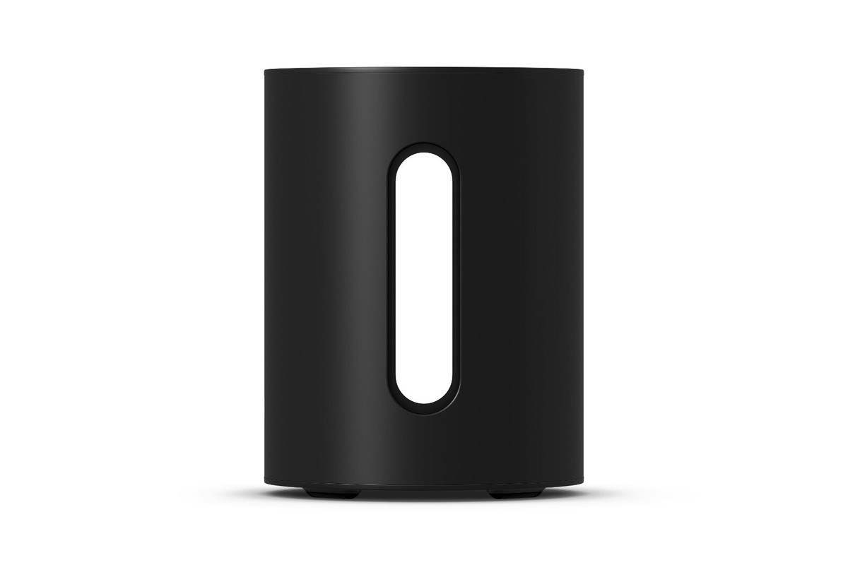 Sonos Sub Mini Black Certified Refurbished - Wireless Subwoofer