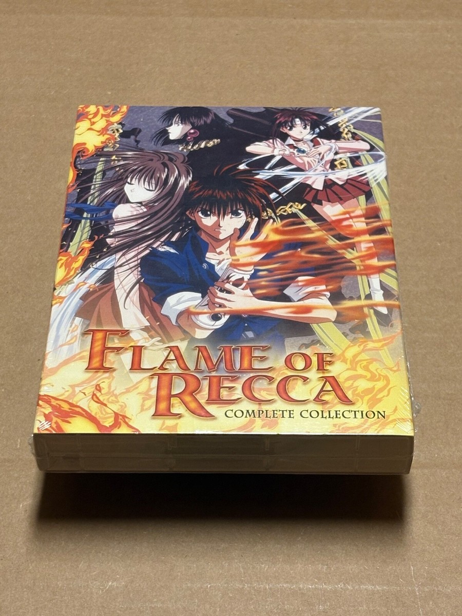 烈火の炎 ～FLAME OF RECCA～ DVD-BOX 1 管O82 Anime DVD FLAME OF
