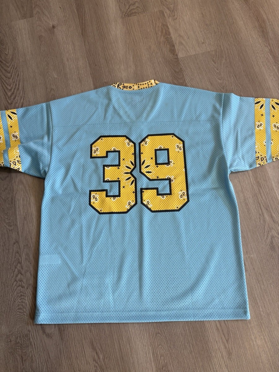 Supreme Bandana Football Jersey SS25 Men's Size Small Blue - SS25