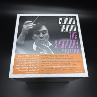 Claudio Abbado Symphony Edition [Deutsche Gramophone DG 41 CD Box