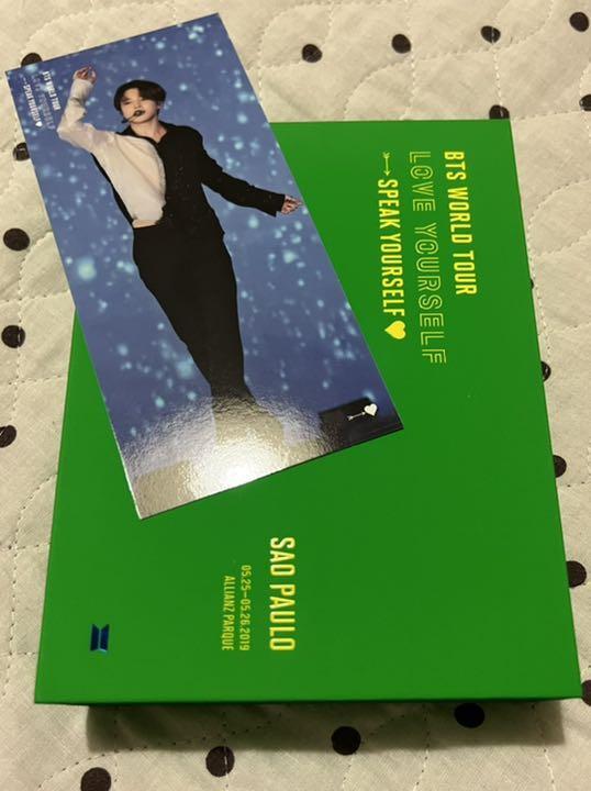 BTS World Tour Love Yourself Speak in Sao Paulo Concert DVD Set