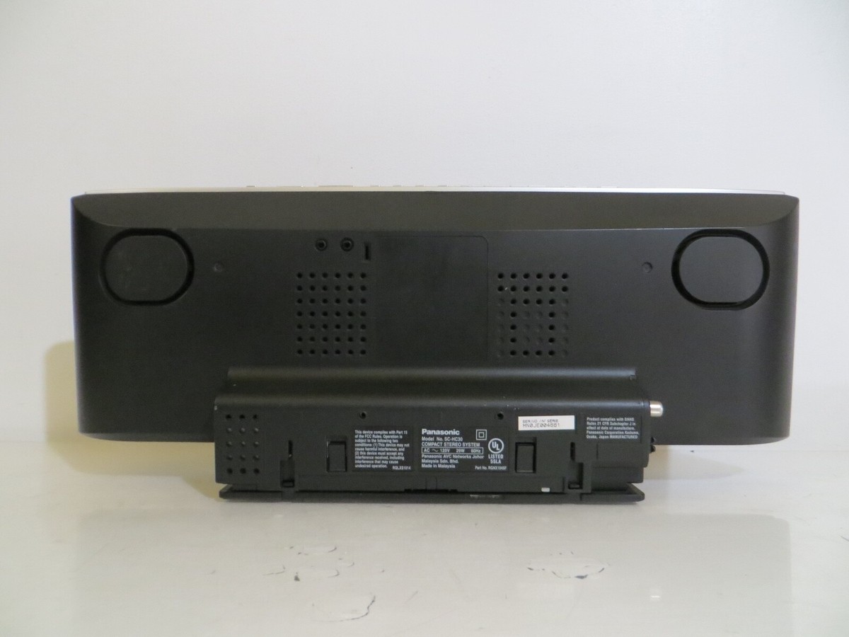 Panasonic SC-HC30 CDPlayer/AM/FM/iPodDock/Remote | eBay