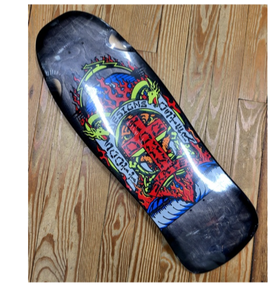 Dogtown Scott Oster deck skateboard old school vintage NOS Santa