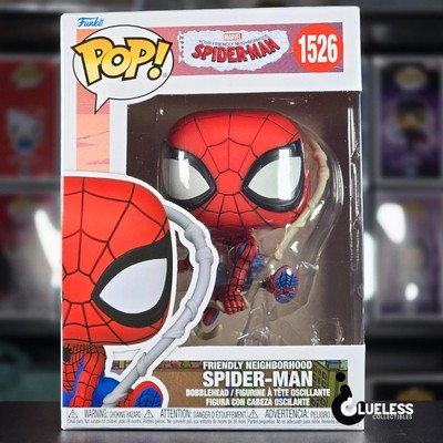 Funko Pop! Your Friendly Neighborhood Spider-Man #1526 And Pop